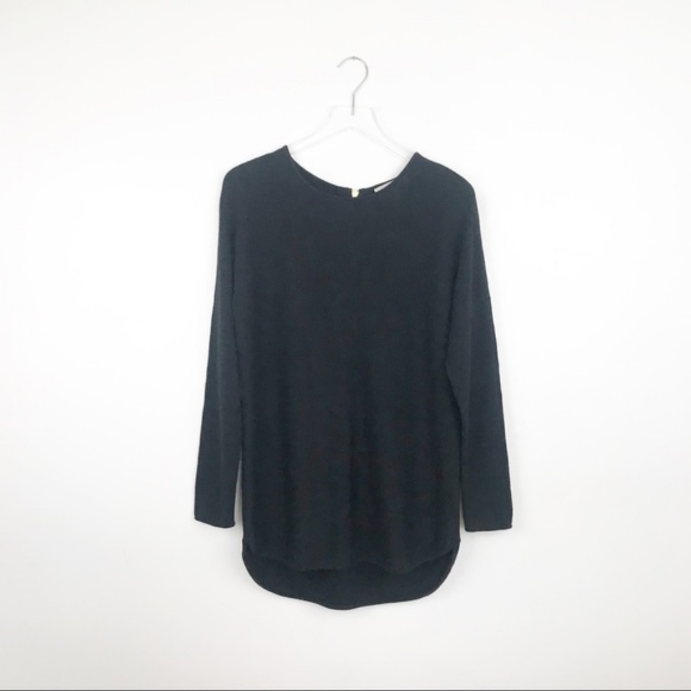 Michael Kors | Black Long Sleeve Tunic Sweater M